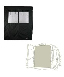 Mosquitera para puerta trasera de furgoneta de techo alto