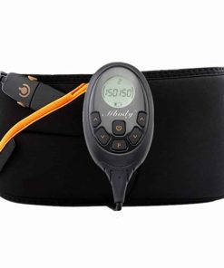 Cinturón de Ejercicio Abdominal Fitness 30''-55'' Negro