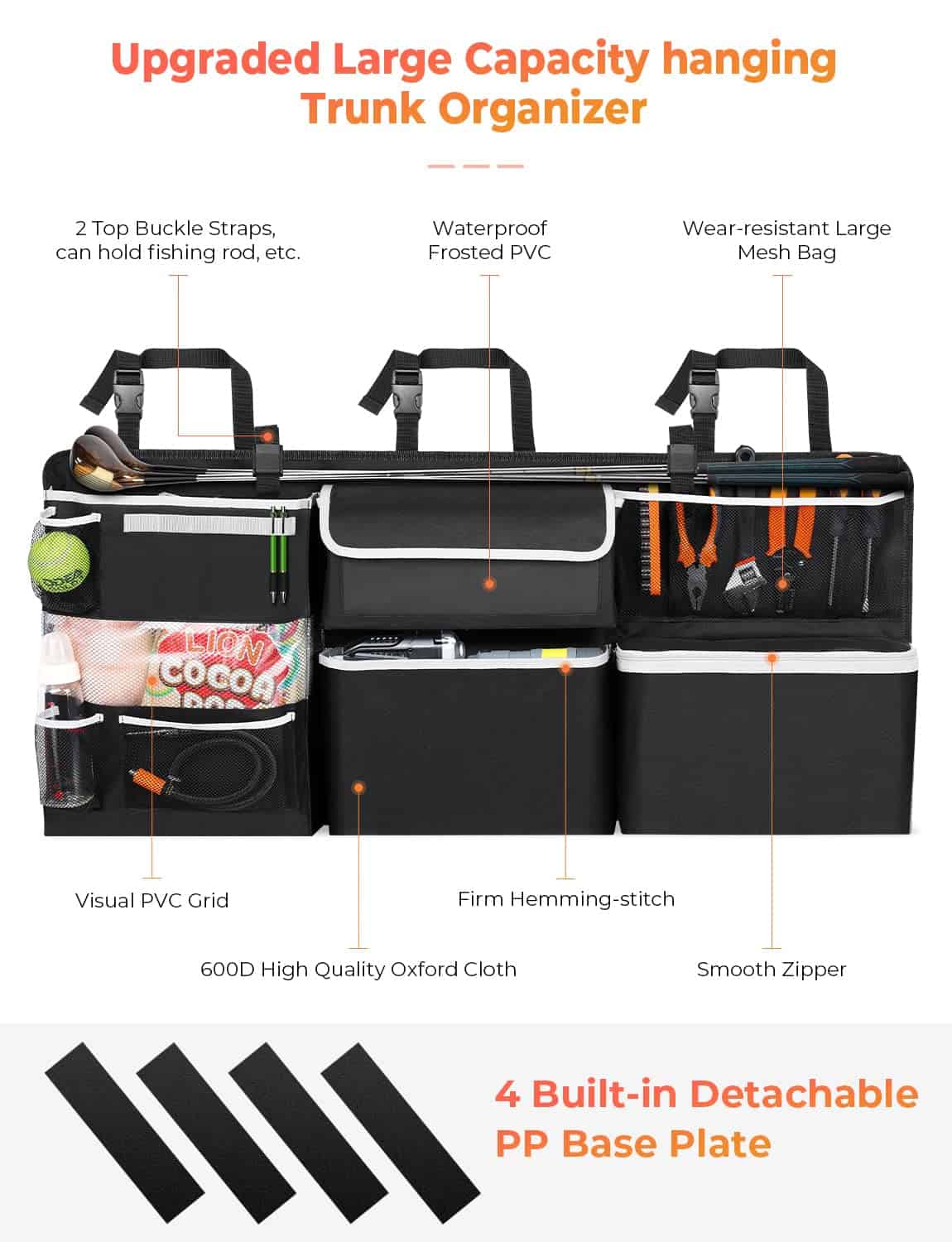 Organizador de Almacenamiento para Automóvil Oasser, Nueva - Imagen 4