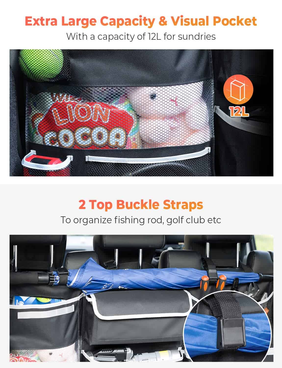 Organizador de Almacenamiento para Automóvil Oasser, Nueva - Imagen 6