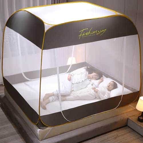 xixi-home Carpa de cama para Mosquitos Pop Up, Tienda de