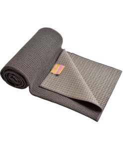 Toalla de Yoga Hugger Mugger - Graphite - Suave,