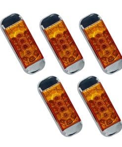 GAMA 5x Luz de Marcador LED Lateral de Remolque Ámbar, 4x2