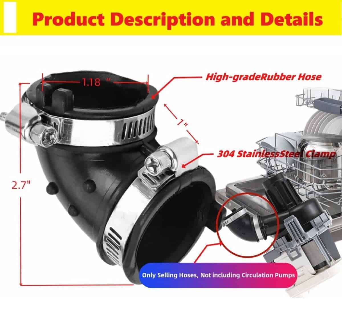 Manguera de bomba de circulación a sumidero para - Imagen 3