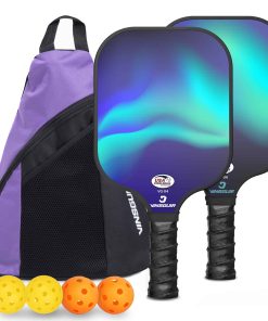 Conjunto de 2 Palas de Pickleball VINSGUIR, Aprobadas por