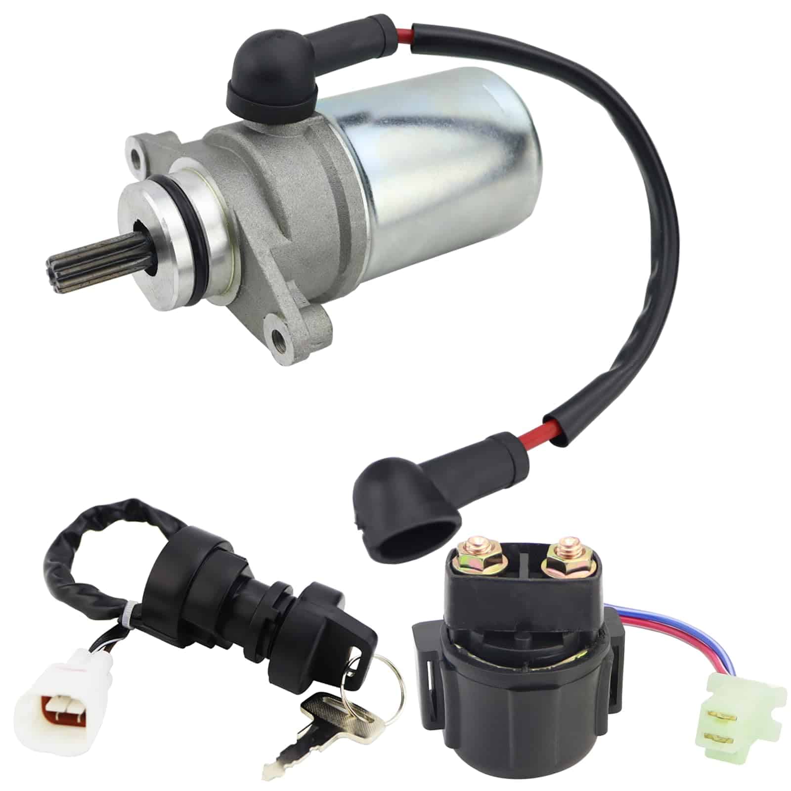 Motor de Arranque & Relevador de Solenoide & Interruptor de