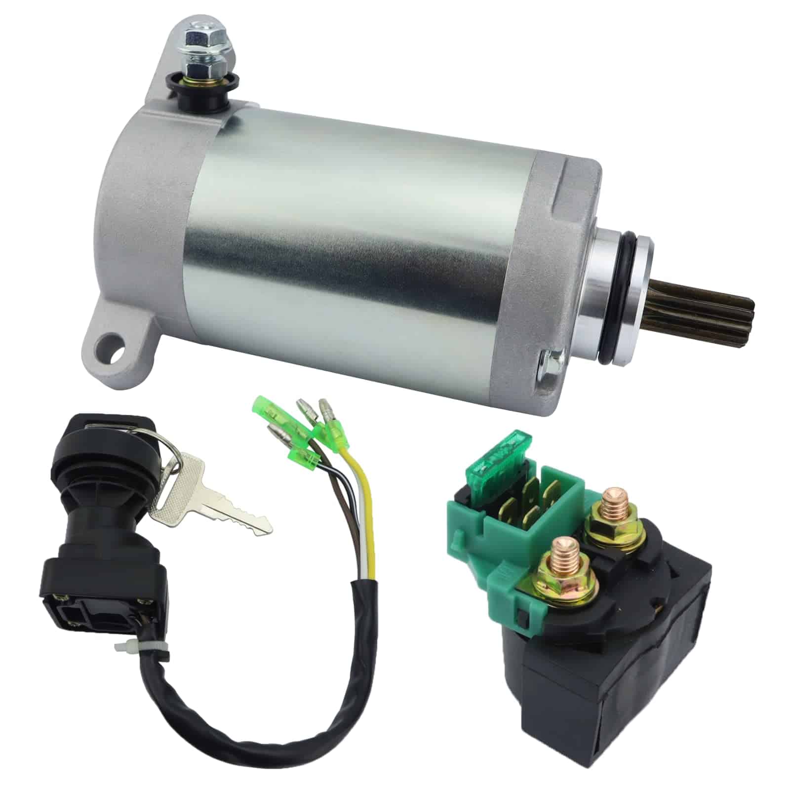 Motor de Arranque + Relevador de Solenoide + Interruptor de - Imagen 8