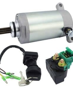 Motor de Arranque + Relevador de Solenoide + Interruptor de