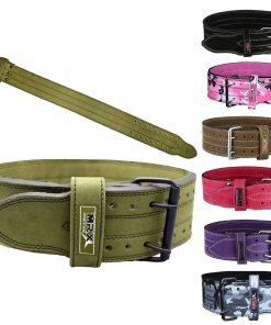 Cinturón de Cuero MRX Powerlifting 4" Ancho 10mm de Grosor