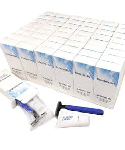 Kit de Afeitado Desechable en Paquete Grande con Navajas de