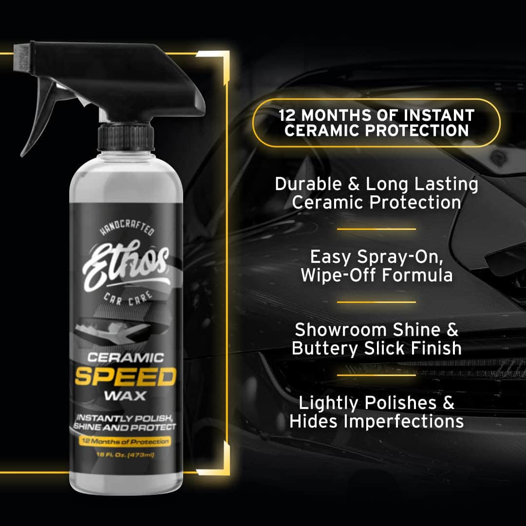 Ethos Ceramic Speed Wax - Recubrimiento Cerámico para Autos - Imagen 3