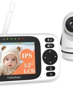 Monitor de bebé HelloBaby con pantalla IPS de 3.2'' -