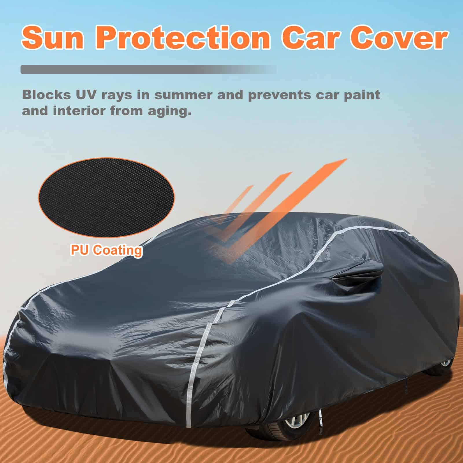 Cubierta de Coche Impermeable para Todo Clima, Coverado - Imagen 9