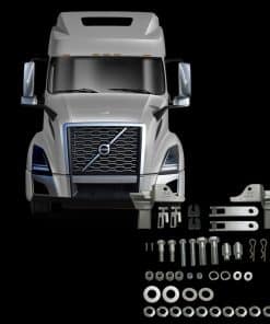 Protector de Ciervo Grande de Acero Inoxidable Pulido con