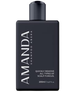 ABERA Amanda Champú Anticaspa para Cabello Más Fuerte y