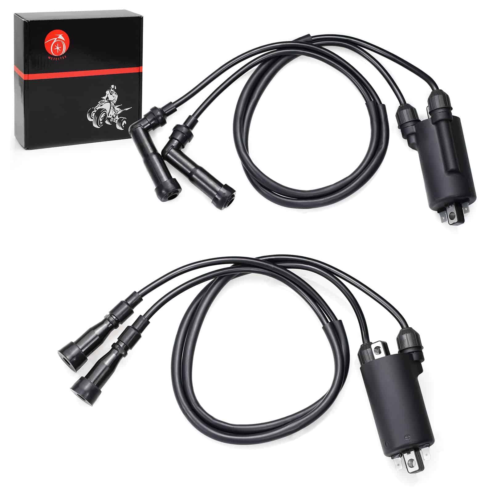 Set de 2 Bobinas de Encendido & Tapas Para Honda CB1000 - Imagen 5