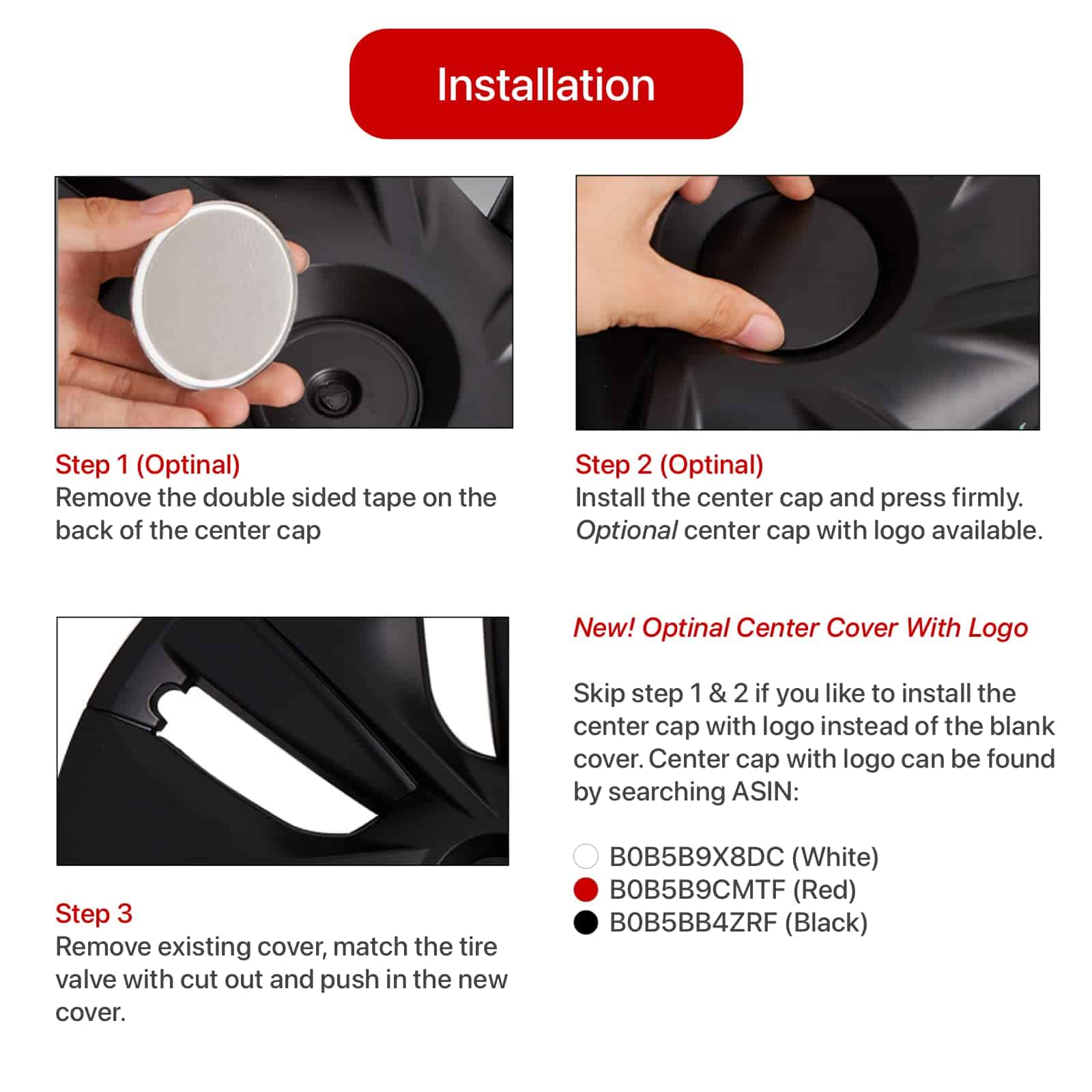 Cubierta de rueda KAVANIC para Tesla Model 3 18 pulgadas - Imagen 5