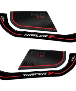 Calcomanías de Motocicleta 3D de Resina -Negro