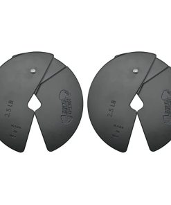 Micro Gainz Placa de Peso Fraccional de 2.5 lb para