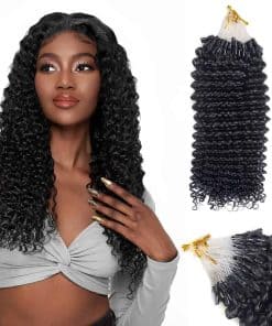 Extensiones de Cabello Micro Links para Mujeres Negras