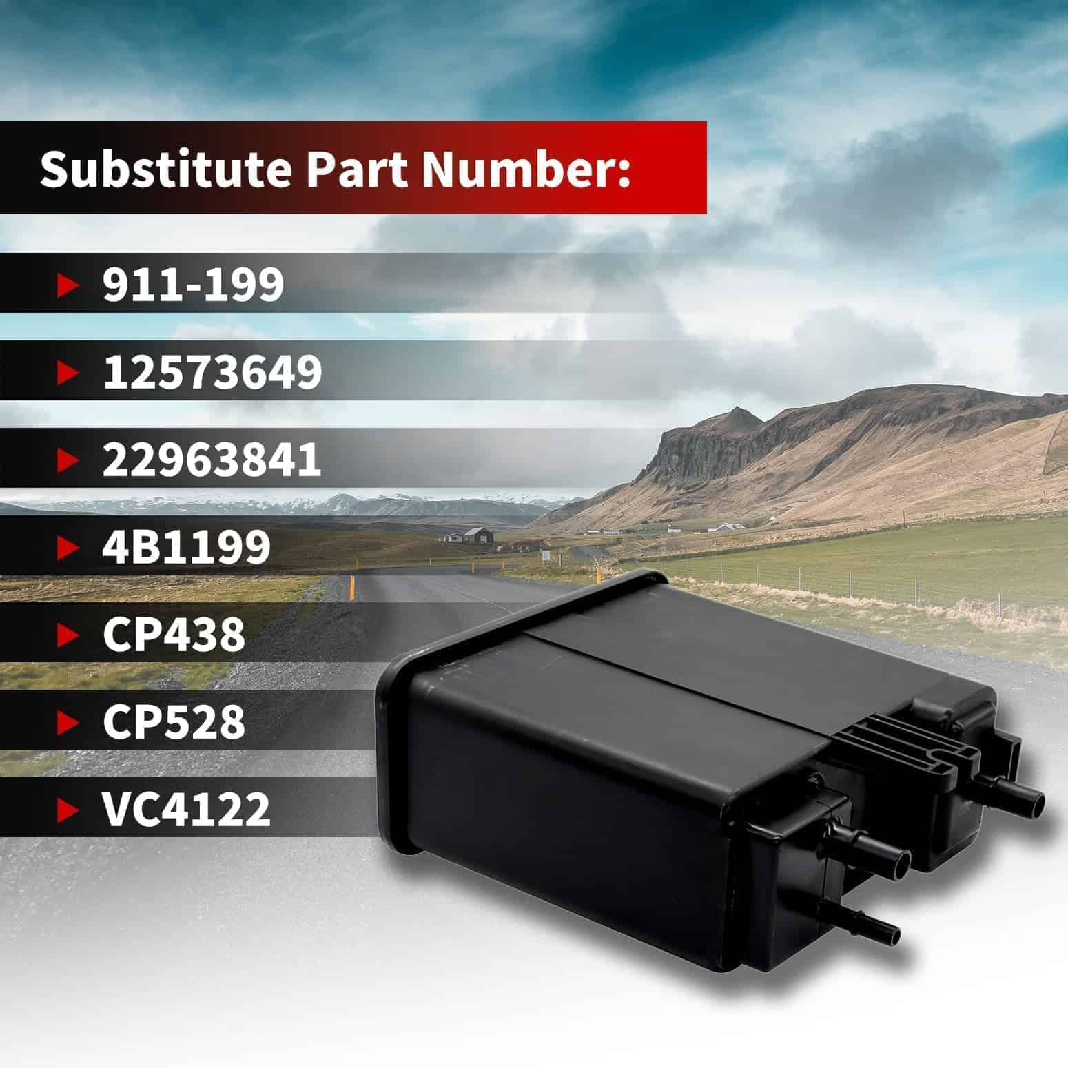 Aspaton Vapor Canister 12573649 22963841 911-199 Compatible - Imagen 5