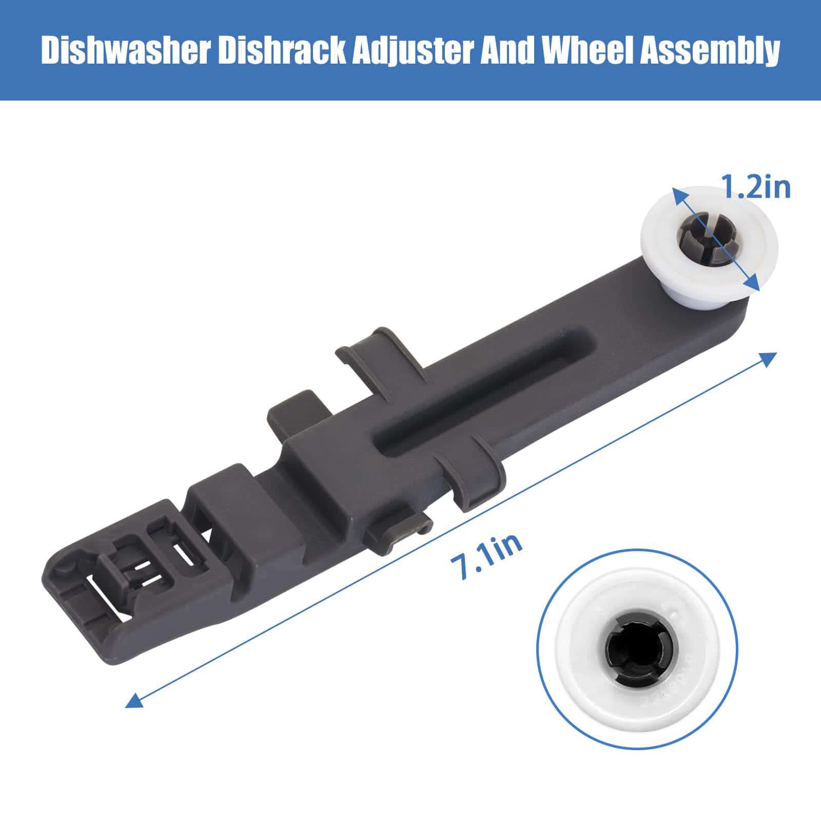 Ensamblaje de Rueda y Ajustador de Bandeja Superior para - Imagen 3