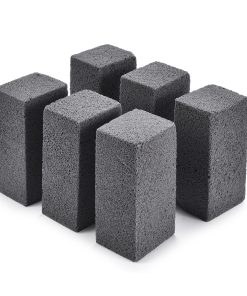 Juego de 6 Limpiadores de Parrilla de Ladrillo de Piedra