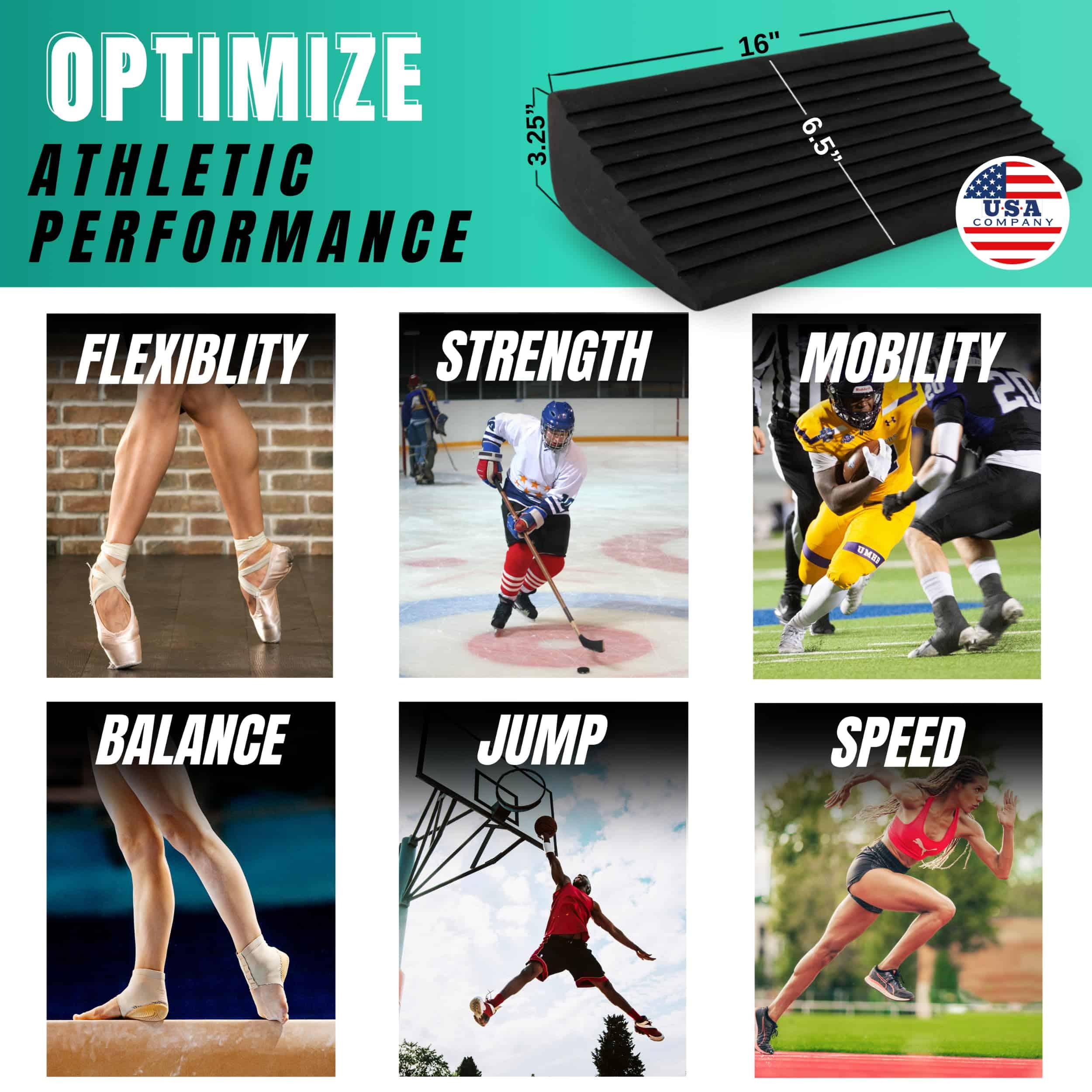 Tablero Inclinado para Estiramiento de Pantorrillas | - Imagen 6