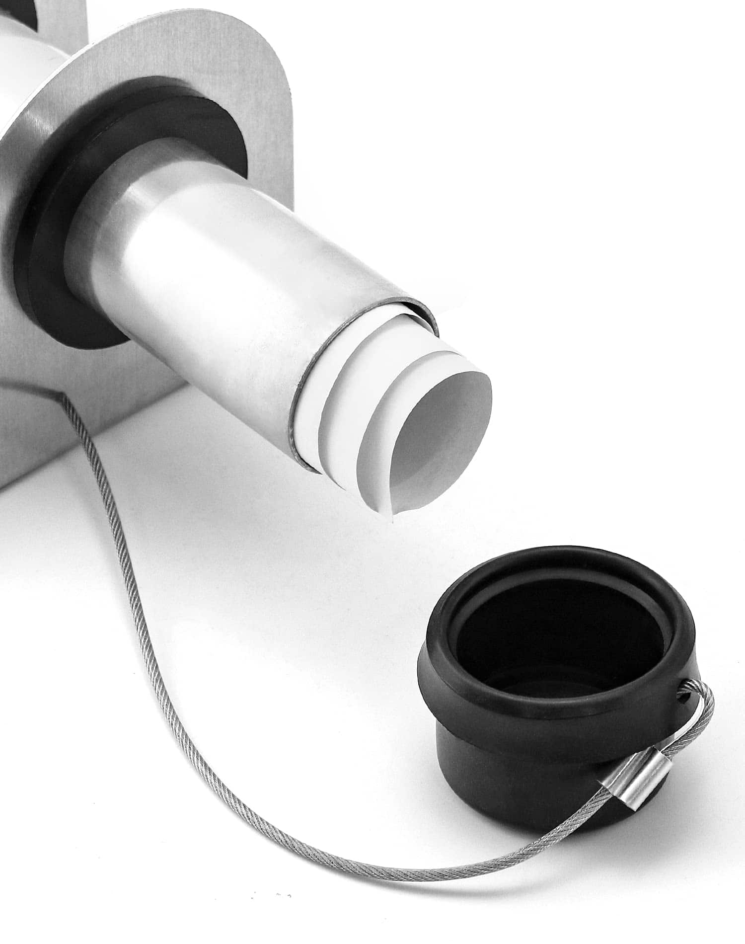 QWORK Caja Portadocumentos de Aluminio para Remolque, - Imagen 6