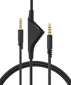 Cable de audífonos kwmobile Compatible con Logitech Astro