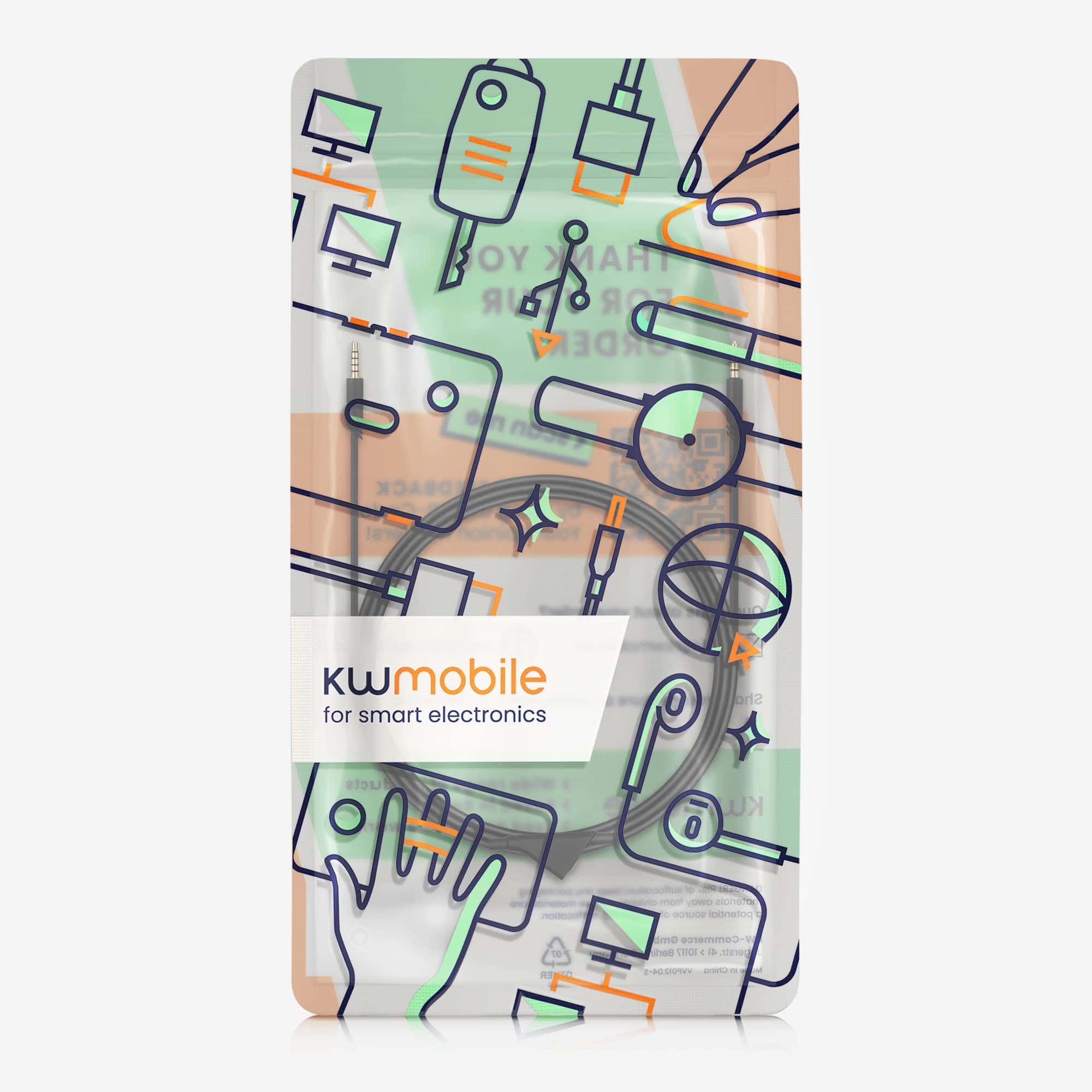 Cable de audífonos kwmobile Compatible con Logitech Astro - Imagen 8