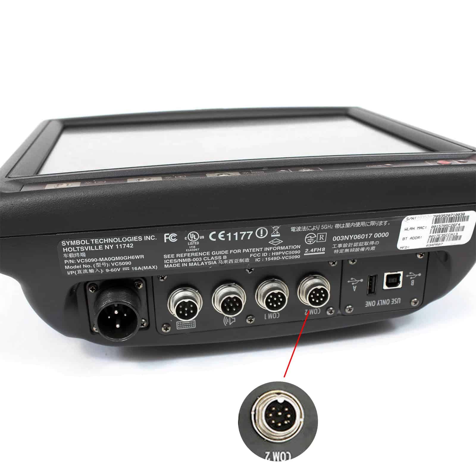 Cable de Escáner para Symbol LS3408 a VC5090 DS3508 (8-PIN) - Imagen 6