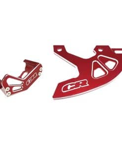 Protector de Disco de Freno Trasero y -Rojo