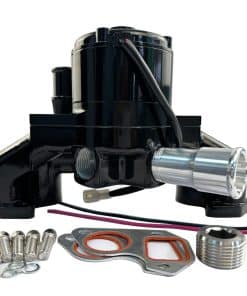 Bomba de agua eléctrica de aluminio LS para LS1 -Negro