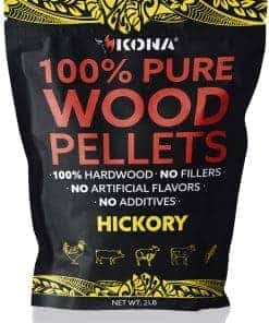 Kona 100% Hickory Smoker Pellets, Para Parrilla Exterior