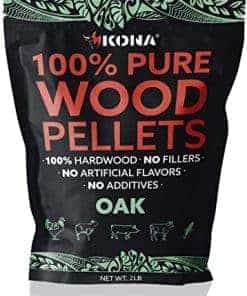 Pellets para ahumar 100% de roble Kona, para parrilla