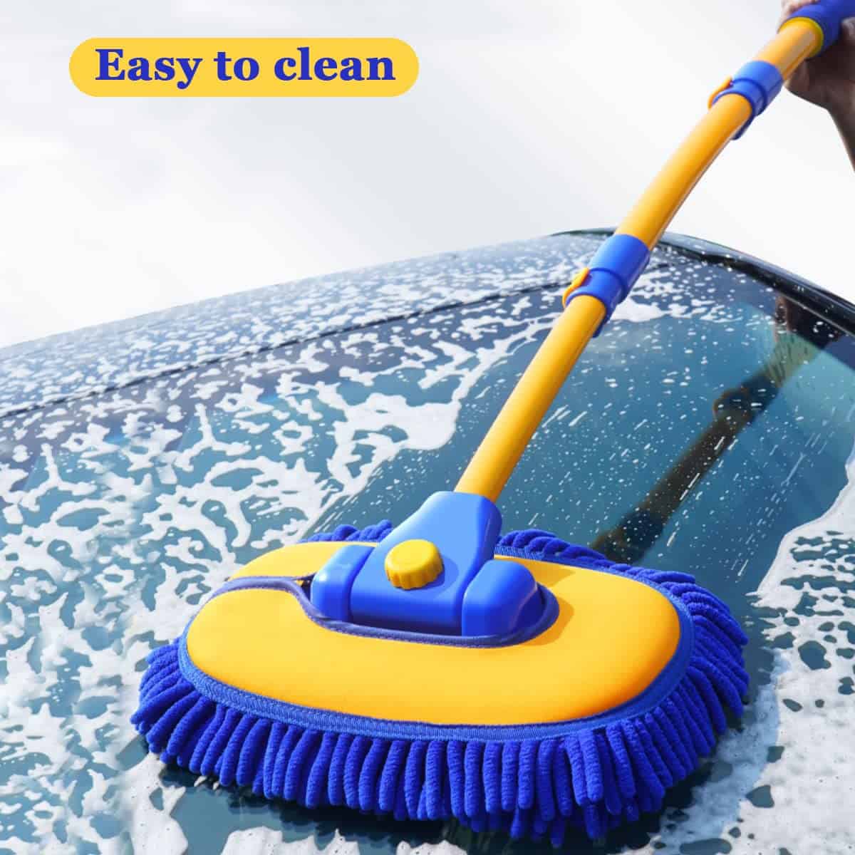 BMLEI Cepillo de Lavado de Autos con Mango Largo, Juego de - Imagen 7