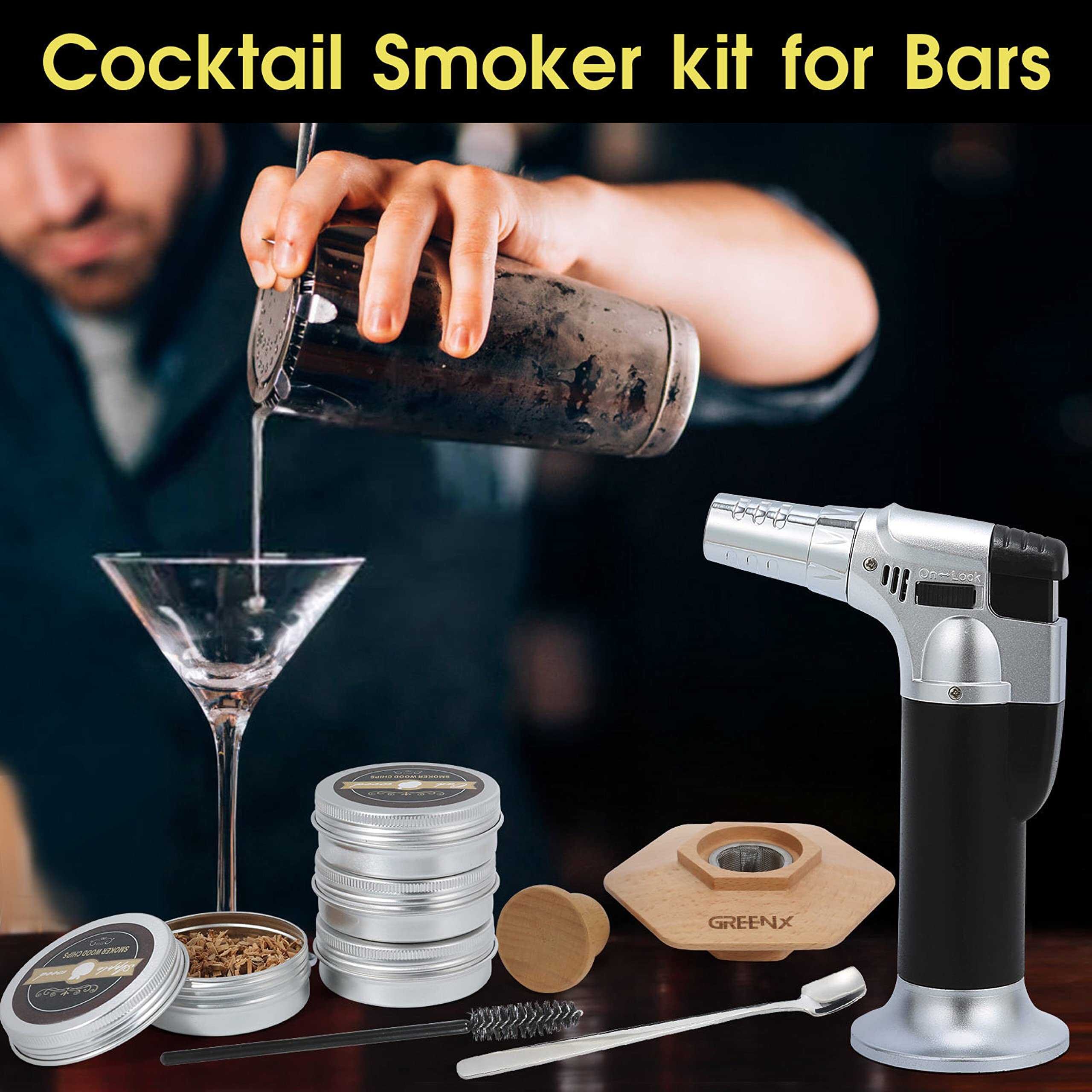 Kit de Ahumador para Cócteles Greenx con Antorcha y - Imagen 10