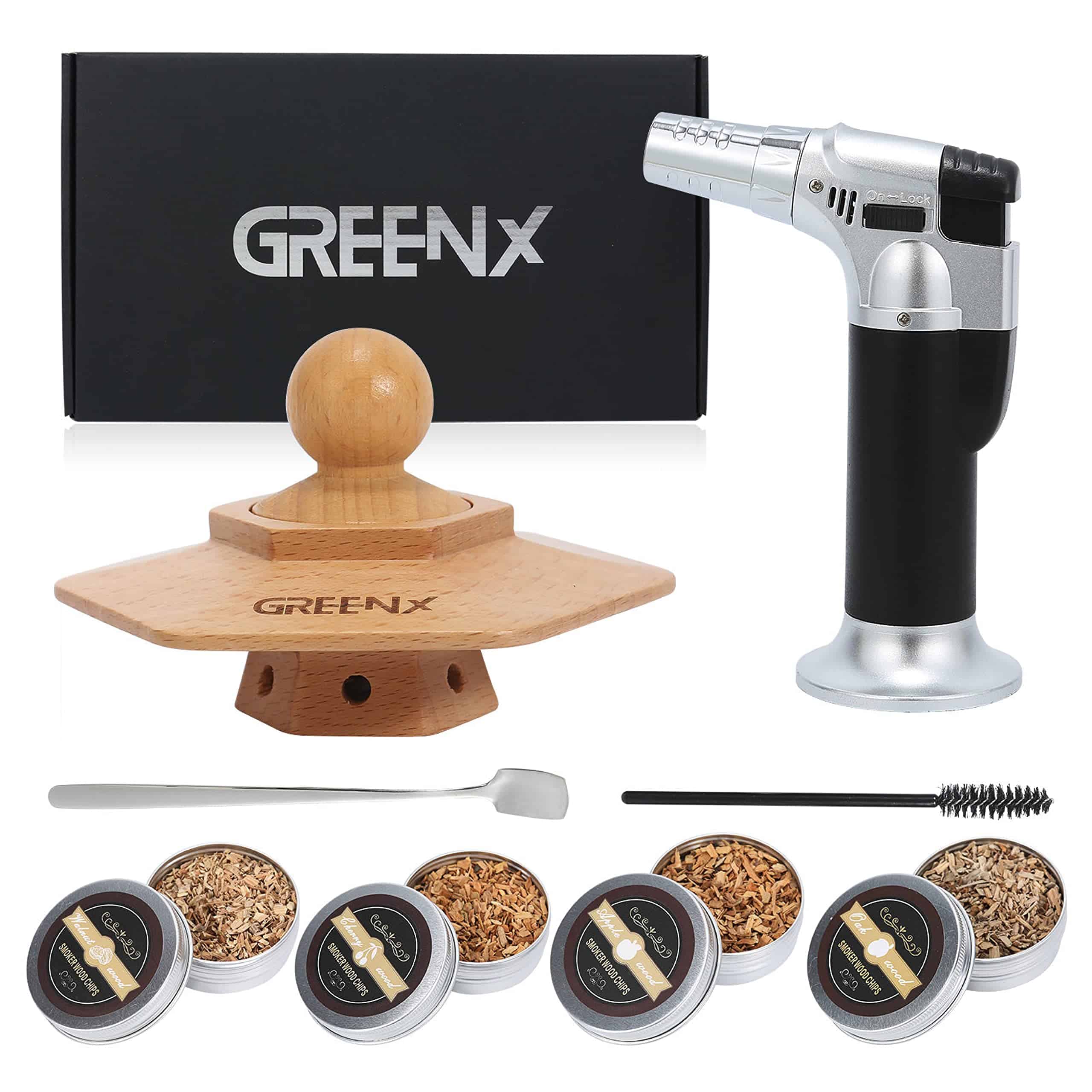 Kit de Ahumador para Cócteles Greenx con Antorcha y