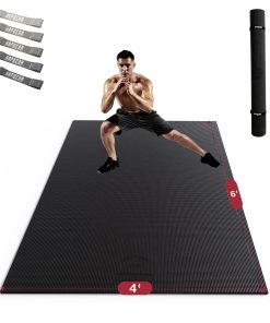 Tapete de Ejercicio Extra Grande HAPBEAR - 6'x4'x8mm(1/3