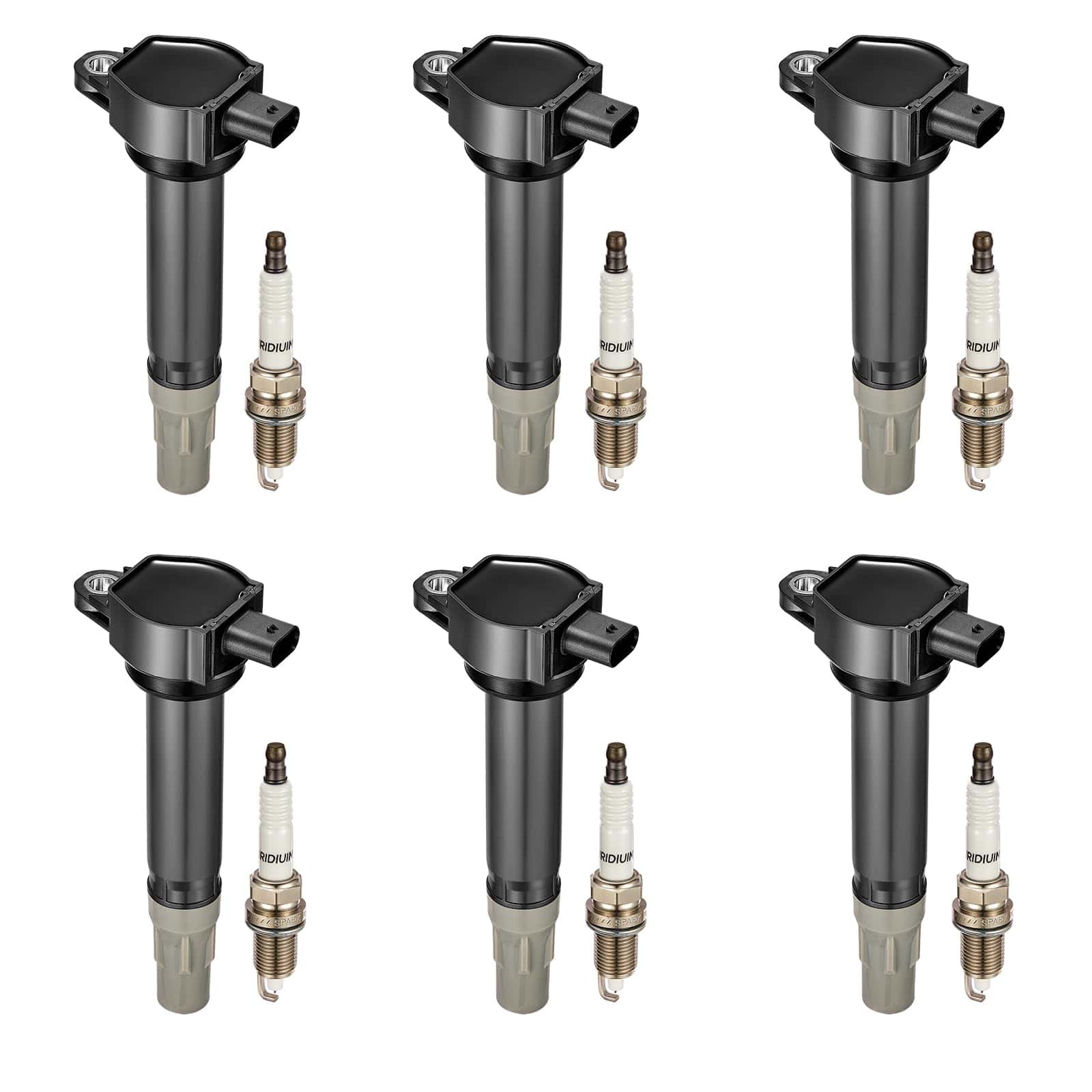 Paquete de Bobinas de Encendido UF502 y Bujías de Iridio