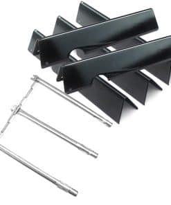 Plowo Juego de Barras Flavorizer de 15.3" y Tubo Quemador