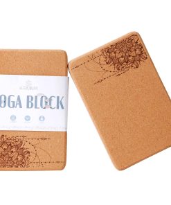 Bloques de Yoga de Corcho KRIXAM, Superficie -Marrón