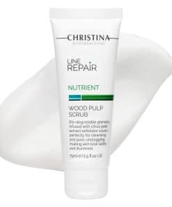 Exfoliante Facial de Pulpa de Madera Reparadora de la Línea