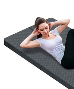 Tapete de ejercicio grande nuveti - -Gris