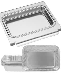 EasiBBQ 67047 Soporte de bandeja de captura con bandejas de