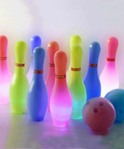 Juego de bolos luminosos para niños OceanWings, juego de