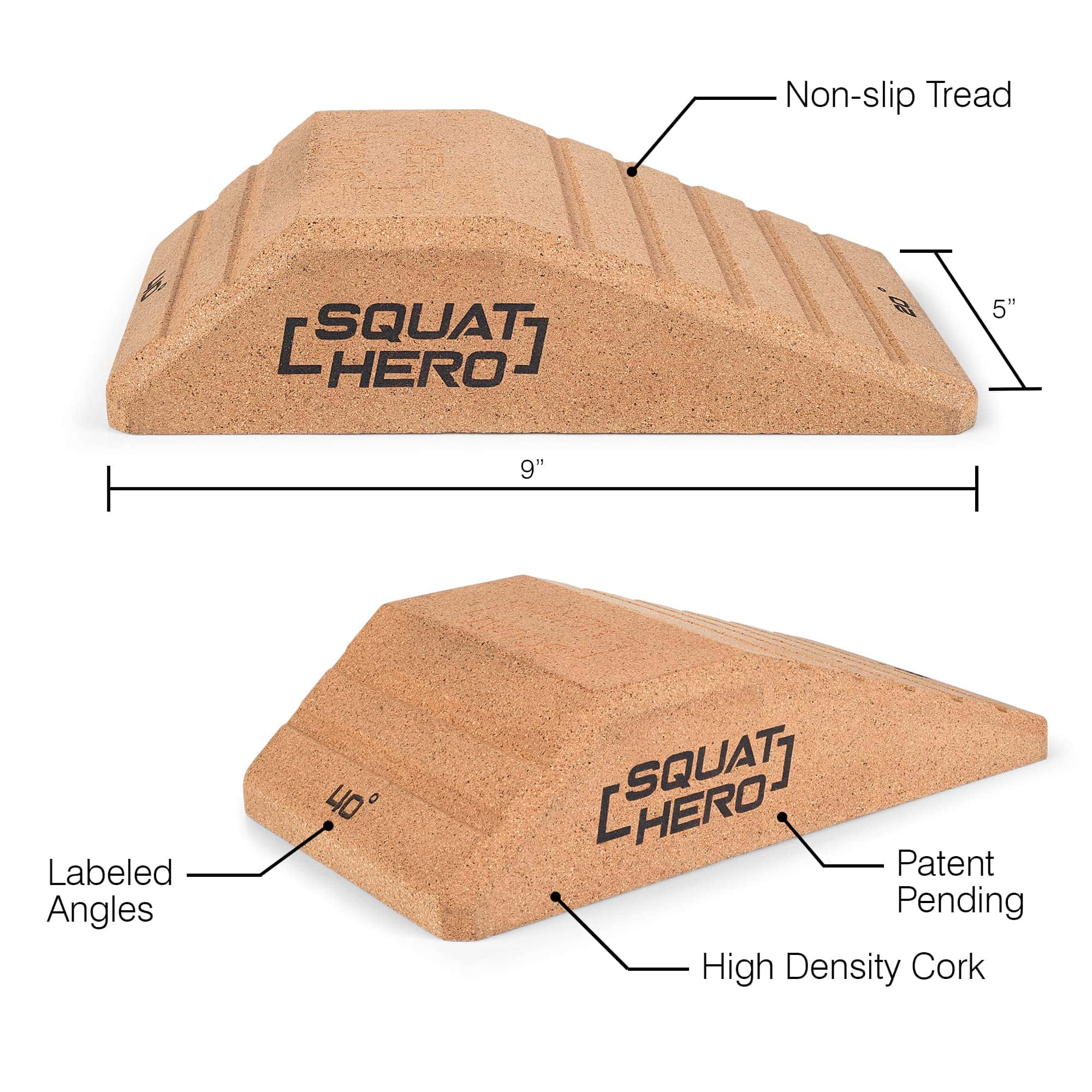 Bloque de Cuña de Sentadilla, Squat Hero, Perfecto para - Imagen 4