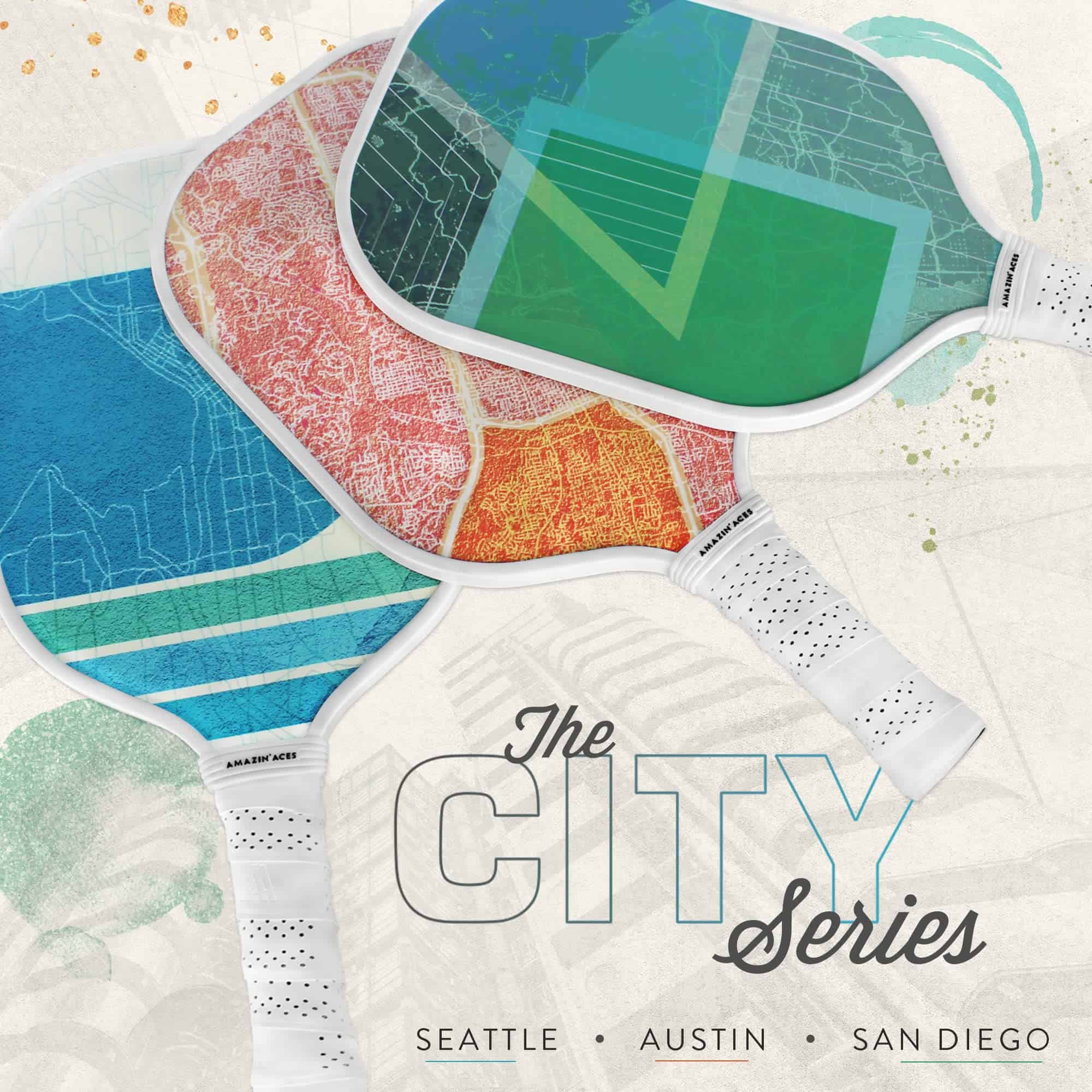 Paletas de Pickleball Amazin' Aces City Series - Paleta de - Imagen 8