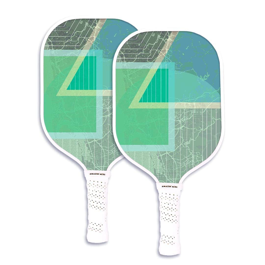 Duo de Palas de Pickleball Serie Ciudad de Amazin' Aces - - Imagen 7